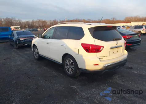 2018 Nissan Pathfinder Sl из США, поврежденный, VIN 5N1DR2MN7JC608926